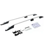 ΜΠΑΡΕΣ ΟΡΟΦΗΣ ΓΙΑ MERCEDES CITAN ELEGANCE W415 2013+ ΜΑΚΡΥ / RENAULT KANGOO 2008-2021 ΠΑΡΑΛΛΗΛΕΣ ΑΛΟΥΜΙΝΙΟΥ L2 ΑΣΗΜΙ - Image 6