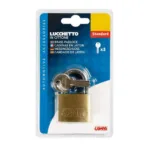 ΛΟΥΚΕΤΟ 40mm STANDARD ΜΕ 3 ΚΛΕΙΔΙΑ - Image 3