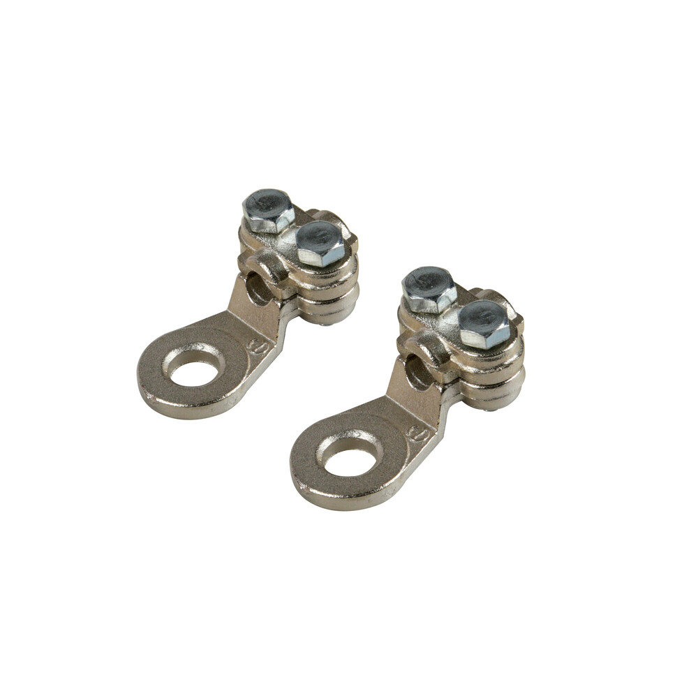 ΑΚΡΟΔΕΚΤΕΣ ΚΑΛΩΔΙΩΝ ΜΠΑΤΑΡΙΑΣ 25mm² ΜΕ ΤΡΥΠΑ 8mm ΜΕ ΠΛΑΚΑ ΣΥΣΦΙΞΗΣ 2ΤΕΜ ΑΚΡΟΔΕΚΤΕΣ ΚΑΛΩΔΙΩΝ ΜΠΑΤΑΡΙΑΣ 25mm² ΜΕ ΤΡΥΠΑ 8mm ΜΕ ΠΛΑΚΑ ΣΥΣΦΙΞΗΣ 2ΤΕΜ - Image 1