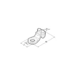 ΑΚΡΟΔΕΚΤΕΣ ΚΑΛΩΔΙΩΝ ΜΠΑΤΑΡΙΑΣ 35mm²  ΜΕ ΤΡΥΠΑ 10mm ΜΕ ΠΛΑΚΑ ΣΥΣΦΙΞΗΣ 2ΤΕΜ - Image 2