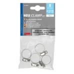 ΚΟΛΙΕΔΕΣ ΣΦΙΓΚΤΗΡΕΣ ΥΨΟΥΣ 8mm & ΔΙΑΜΕΤΡΟΥ 13>19mm ΑΠΟ ΑΝΟΞΕΙΔΩΤΟ ΑΤΣΑΛΙ 4 ΤΕΜ - Image 2