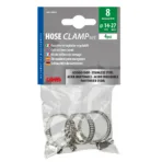 ΚΟΛΙΕΔΕΣ ΣΦΙΓΚΤΗΡΕΣ ΥΨΟΥΣ 8mm & ΔΙΑΜΕΤΡΟΥ 14>27mm ΑΠΟ ΑΝΟΞΕΙΔΩΤΟ ΑΤΣΑΛΙ 4 ΤΕΜ - Image 2