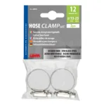 ΚΟΛΙΕΔΕΣ ΣΦΙΓΚΤΗΡΕΣ ΥΨΟΥΣ 12mm & ΔΙΑΜΕΤΡΟΥ 13>23mm ΑΠΟ ΑΝΟΞΕΙΔΩΤΟ ΑΤΣΑΛΙ 2 ΤΕΜ. - Image 2