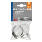 ΚΟΛΙΕΔΕΣ ΣΦΙΓΚΤΗΡΕΣ ΥΨΟΥΣ 12mm & ΔΙΑΜΕΤΡΟΥ 21>38mm ΑΠΟ ΑΝΟΞΕΙΔΩΤΟ ΑΤΣΑΛΙ 2 ΤΕΜ. - Image 2