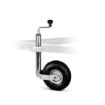 ΤΡΟΧΟΣ ΡΥΜΟΥΛΚΗΣΗΣ ΤΡΕΙΛΕΡ JOCKEY WHEEL ΥΨΟΥΣ 490-750mm ΜΕ ΜΕΓΙΣΤΟ ΦΟΡΤΙΟ 150kg - Image 3