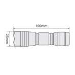 ΦΑΚΟΣ TRAVELLER 1SMD LED 0,5w 100x25mm - Image 2
