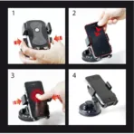 ΒΑΣΗ ΣΤΗΡΙΞΗΣ ΚΙΝΗΤΟΥ ΜΕ ΒΕΝΤΟΥΖΑ EASY-LOCK - Image 2