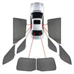 CarShades - ΚΟΥΡΤΙΝΑΚΙΑ  CAR SHADES ΓΙΑ CITROEN DS5 5D 2011+ - 8 ΤΕΜ. (PVC.CIT-DS5-5-A)