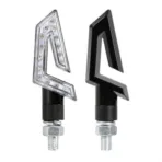 Φλάς KAP Μάυρο με LED 75x27mm - Image 2