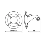 ΒΑΣΗ ΣΤΗΡΙΞΗΣ ACTION CAMERA ΓΙΑ ΚΡΑΝΟΣ Η ΖΕΛΑΤΙΝΗ (ΤΖΑΜΙ) ΜΟΤΟΣΥΚΛΕΤΑΣ ΜΕ ΑΥΤΟΚΟΛΛΗΤΟ 3M - Image 7