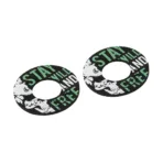 ΧΕΡΟΥΛΙΑ MOTO DONUT OFF-ROAD ΜΑΥΡΑ/ΠΡΑΣΙΝΑ 22MM+25MM 12CM 2ΤΕΜ - Image 2