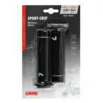ΧΕΙΡΟΛΑΒΕΣ ΤΙΜΟΝΙΟΥ ΜΗΧΑΝΗΣ SPORT-GRIP ΜΑΥΡΟ/ΓΚΡΙ (22 mm-12cm/25mm-12,5cm) LAMPA - 2 ΤΕΜ. - Image 2