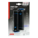 ΧΕΙΡΟΛΑΒΕΣ ΤΙΜΟΝΙΟΥ ΜΗΧΑΝΗΣ SPORT-GRIP ΜΑΥΡΟ/ΜΠΛΕ (22 mm-12cm/25mm-12,5cm) LAMPA - 2 ΤΕΜ. - Image 2