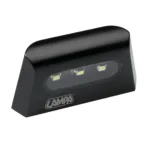 ΦΩΣ ΠΙΝΑΚΙΔΑΣ (ΠΛΑΦΟΝΙΕΡΑ) MOTO A-LON  12V 3LED SMD 57x30mm ΛΕΥΚΟ ΦΩΣ/ΜΑΥΡΟ ΧΡΩΜΑ 1ΤΕΜ - Image 2