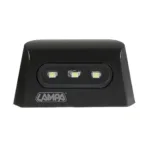 ΦΩΣ ΠΙΝΑΚΙΔΑΣ (ΠΛΑΦΟΝΙΕΡΑ) MOTO A-LON  12V 3LED SMD 57x30mm ΛΕΥΚΟ ΦΩΣ/ΜΑΥΡΟ ΧΡΩΜΑ 1ΤΕΜ - Image 3