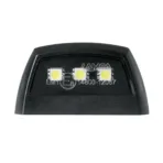 ΦΩΣ ΠΙΝΑΚΙΔΑΣ (ΠΛΑΦΟΝΙΕΡΑ) MOTO E-LON 12V 3LED SMD 58x31mm ΛΕΥΚΟ ΦΩΣ/ΜΑΥΡΟ ΧΡΩΜΑ 1ΤΕΜ - Image 4