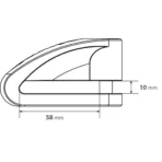 ΑΝΤΙΚΛΕΠΤΙΚΟ ΔΙΣΚΟΦΡΕΝΟΥ STONE XL ΜΑΥΡΟ 10 mm (2 ΚΛΕΙΔΙΑ) - Image 2