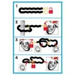Αντικλεπτική Κουλούρα  C-Lock 150R απο Χάλυβα - Image 5