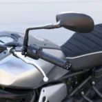 ΑΝΤΙΒΑΡΑ ΤΙΜΟΝΙΟΥ MOTO BAR ENDS ΜΕ ΕΣΩΤΕΡΙΚΗ ΔΙΑΜΕΤΡΟ 17-23 mm (ΜΑΥΡΟ ΑΝΟΔΙΩΜΕΝΟ ΑΛΟΥΜΙΝΙΟ ΜΕ ΣΑΓΡΕ ΥΦΗ) - 2 ΤΕΜ. - Image 2