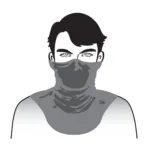 ΠΡΟΣΤΑΤΕΥΤΙΚΟ ΛΑΙΜΟΥ NECK-CHEST WARM-TECH ΜΑΥΡΟ ΠΟΛΥΕΣΤΕΡΙΚΟ ΥΦΑΣΜΑ (ONE SIZE) - Image 3