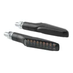 ΦΛΑΣ MOTO ΕΜΠΡΟΣ 12V SMD LED VICTORY ΜΑΥΡΟ 2 ΧΡΗΣΕΩΝ (ΘΕΣΕΩΣ /ΦΛΑΣ) 91x15mm  LAMPA  - 2 TEM - Image 2