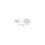 ΦΛΑΣ MOTO ΠΙΣΩ 12V SMD LED MAGNIFIER ΜΑΥΡΟ/ ΣΤΡΟΓΓΥΛΟ 3ΧΡΗΣΕΩΝ (ΘΕΣΕΩΣ /ΦΛΑΣ/ΣΤΟΠ) 50x25mm  LAMPA  - 2 TEM. - Image 3