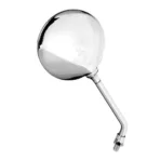 Lampa – Καθρέπτες Moto Opal Chrome Στρογγυλοί M10x1,25 DX Χρώμα Χρώμιο, ανανεώστε την κλασική αισθητική και εξασφαλίστε καθαρή ορατότητα σε κάθε διαδρομή – 2 τεμ. (9163.0-LM) - Image 3