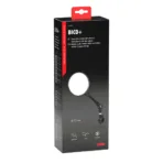 ΚΑΘΡΕΠΤΗΣ ΠΟΔΗΛΑΤΟΥ BIKO+ ΣΤΡΟΓΓΥΛΟΣ M10x1,25 ΜΕ ΒΑΣΗ ΣΤΗΡΙΞΗΣ ΤΙΜΟΝΙΟΥ 22mm DX/SX ΜΑΥΡΟ ΧΡΩΜΑ  LAMPA - 1 ΤΕΜ. - Image 2