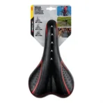 Σέλα ποδηλάτου (265x145mm /450gr) μαύρη/κόκκινη Dynamic MTB/Racing S-12 Selle/Saddles Specialist - Image 2