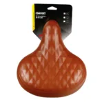 Σέλα ποδηλάτου με διπλά ελατήρια (260x255mm/1020gr) καφέ Relax City S-14 Selle/Saddles Specialist - Image 3