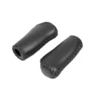ΧΕΙΡΟΛΑΒΕΣ ΠΟΔΗΛΑΤΟΥ ΔΕΡΜΑΤΙΝΑ VINTAGE 92+92mm 22mm (GRIP SHIFT) ΜΑΥΡΟ 2ΤΕΜ. - Image 2
