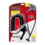 ΠΙΣΤΟΛΙ ΑΕΡΑ ΜΕ ΣΠΙΡΑΛ P-5 6mm 5m 10bar kg/cm2  ME ΣΥΝΔΕΣΜΟΣ ΑΕΡΑ T 6mm ΤΑΧΕΙΑΣ ΕΛΕΥΘΕΡΩΣΗΣ - Image 2