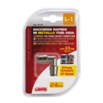 ΣΥΝΔΕΣΜΟΣ L-1 ΜΕΤΑΛΛΙΚΟΣ ΜΕ ΔΙΑΜΕΤΡΟ 6 mm - 25 bar/kg/cm2 max ΜΕ ΓΩΝΙΑ 90 ΜΟΙΡΩΝ ΓΙΑ ΣΩΛΗΝΑΚΙΑ ΑΕΡΑ - 1 ΤΕΜ. - Image 3