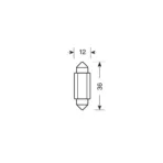 ΛΑΜΠΑΚΙΑ ΠΛΑΦΟΝΙΕΡΑΣ 9>32V SV8,5-8 2SMDx1CHIP LED 120lm CAN-BUS ΔΙΑΘΛΑΣΗΣ ΛΕΥΚΟ ΚΟΥΤΙ LAMPA - 20 ΤΕΜ. - Image 3