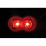 Φως Φορτηγού 24V 2LED 70x35mm Κόκκινο - Image 3