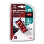 Φως Φορτηγού 24V 2LED 70x35mm Κόκκινο - Image 2