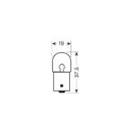 RY10W 12V 10W BAU15s ΛΑΜΠΑΚΙ STANDARD LINE (ΜΟΝΟΠΟΛΙΚΟ ΠΑΡΑΚΕΝΤΡΟ) ΦΟΥΝΤΟΥΚΙ/ΠΟΡΤΟΚΑΛΙ BLISTER 2 ΤΕΜ - Image 2