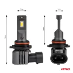 Amio - ΛΑΜΠΕΣ HB4 12V 44W 6.500K 3.936lm LED X4 SERIES AVIATOR PLUG & PLAY 2ΤΕΜ. (03767/AM) - Image 3