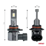 Amio - ΛΑΜΠΕΣ LED HIR2 12V 44W 6.500K 3.936lm X4 SERIES AVIATOR PLUG & PLAY - 2 ΤΕΜ. (03768/AM) - Image 3