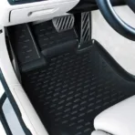 ΠΑΤΑΚΙΑ ΣΕ ΣΚΑΦΗ TPE ΛΑΣΤΙΧΟ ΓΙΑ PEUGEOT 206 3/5D 1998+  ΣΕ ΜΑΥΡΟ ΧΡΩΜΑ NOVLINE - 4 ΤΕΜ. - Image 2