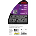 ΛΑΔΙ ΚΙΝΗΤΗΡΑ 0W30 ΣΥΝΘΕΤΙΚΟ ALTAIR SINT ACEA 2 /API SP /STELLANTIS PSA B71 2312-2302 1LT LAMPA - 1 τεμ. - Image 3