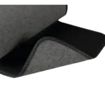ΠΑΤΑΚΙΑ ΜΟΚΕΤΑ BASIC 41χ65+39χ32 cm (ΠΟΛΥΠΡΟΠΥΛΕΝΙΟ) ΜΑΥΡΟ 4ΤΕΜ. - Image 2