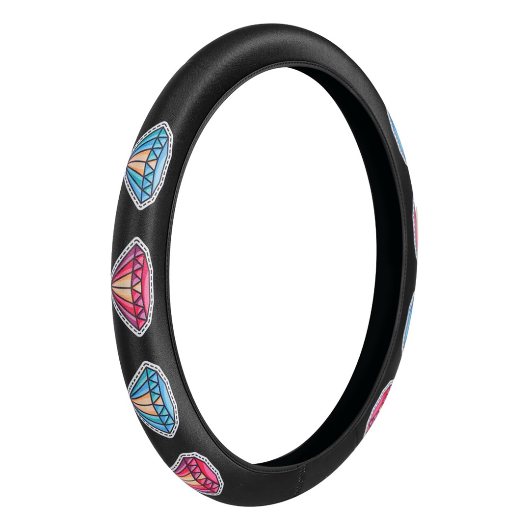 ΚΑΛΥΜΜΑ ΤΙΜΟΝΙΟΥ SKIN-COVER DIAMONT (ΔΙΑΜΑΝΤΙΑ) 35/37cm (S) ΜΑΥΡΟ ΕΛΑΣΤΙΚΟ ΠΟΛΥΕΣΤΕΡΙΚΟ 2mm ΠΑΧΟΣ ΚΑΛΥΜΜΑ ΤΙΜΟΝΙΟΥ SKIN-COVER DIAMONT (ΔΙΑΜΑΝΤΙΑ) 35/37cm (S) ΜΑΥΡΟ ΕΛΑΣΤΙΚΟ ΠΟΛΥΕΣΤΕΡΙΚΟ 2mm ΠΑΧΟΣ - Image 1