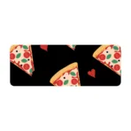 ΚΑΛΥΜΜΑ ΤΙΜΟΝΙΟΥ SKIN-COVER PIZZA (ΠΙΤΣΑ) 35/37cm (S) ΜΑΥΡΟ ΕΛΑΣΤΙΚΟ ΠΟΛΥΕΣΤΕΡΙΚΟ 2mm ΠΑΧΟΣ - Image 2