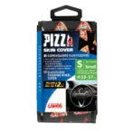 ΚΑΛΥΜΜΑ ΤΙΜΟΝΙΟΥ SKIN-COVER PIZZA (ΠΙΤΣΑ) 35/37cm (S) ΜΑΥΡΟ ΕΛΑΣΤΙΚΟ ΠΟΛΥΕΣΤΕΡΙΚΟ 2mm ΠΑΧΟΣ - Image 3