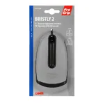 ΒΟΥΡΤΣΑ ΚΑΘΑΡΙΣΜΟΥ ΧΕΙΡΟΣ BRISTLY 2 PRO-GRIP ΚΑΤΑΛΛΗΛΗ ΓΙΑ ΚΑΘΙΣΜΑΤΑ/ΠΑΤΑΚΙΑ ΓΚΡΙ-ΜΑΥΡΟ LAMPA  - 1 ΤΕΜ. - Image 3