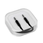 ΚΑΛΩΔΙΟ ΗΧΟΥ ΓΙΑ ΘΥΡΑ AUX 100cm STEREO JACK ESSENTIALS LINE (JACK ΣΕ JACK 3,5 mm) - Image 3