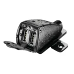 ΦΟΡΤΙΣΤΗΣ USB ΔΙΠΛΟΣ TREK 2 12/24V 5400mA ΜΕ ΒΑΣΗ ΣΤΗΡΙΞΗΣ ΒΙΔΩΤΗ ΚΑΙ ΚΑΛΩΔΙΟ 150cm ΑΔΙΑΒΡΟΧΟΣ - Image 3