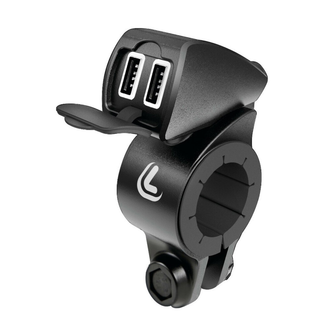 ΦΟΡΤΙΣΤΗΣ USB ΔΙΠΛΟΣ TREK 12/24V 5400mA ΜΕ ΒΑΣΗ ΣΤΗΡΙΞΗΣ ΤΙΜΟΝΙΟΥ 21-32mm ΚΑΙ ΚΑΛΩΔΙΟ 150cm ΑΔΙΑΒΡΟΧΟΣ ΦΟΡΤΙΣΤΗΣ USB ΔΙΠΛΟΣ TREK 12/24V 5400mA ΜΕ ΒΑΣΗ ΣΤΗΡΙΞΗΣ ΤΙΜΟΝΙΟΥ 21-32mm ΚΑΙ ΚΑΛΩΔΙΟ 150cm ΑΔΙΑΒΡΟΧΟΣ - Image 1