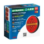 ΦΩΣ ΠΙΣΩ ΑΡΙΣΤΕΡΟ 12/24V DYNAMIC-O 140 mm ΜΕ 29 LED 3 ΧΡΗΣΕΙΣ ΘΕΣΕΩΣ/ΦΛΑΣ/STOP (ΚΟΚΚΙΝΟ/ΠΟΡΤΟΚΑΛΙ) - 1 ΤΕΜ. - Image 4